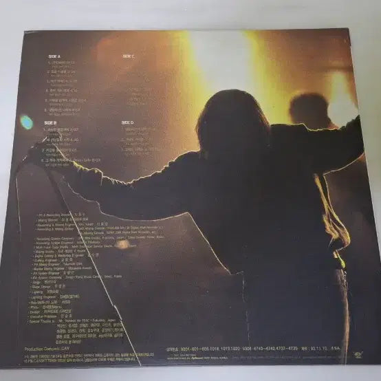 [BUNJANG] Kim Jong Seo Live The First Legend LP / 김종서 Live The First Legend LP