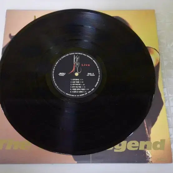 [BUNJANG] Kim Jong Seo Live The First Legend LP / 김종서 Live The First Legend LP