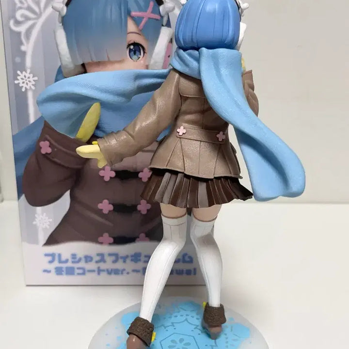 [BUNJANG] Re:Zero Rem Winter Coat Ver. Figure / 리제로 렘 겨울코트 피규어
