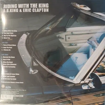 [BUNJANG] B.B. King &amp; Eric Clapton Riding With The King Remastered Expanded Edition 180g Gold Vinyl / [리이슈엘피]  B B King Eric Clapton  Riding With The King