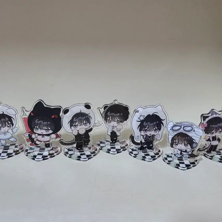 [BUNJANG] Yoohwan 18th Bed Acrylic Mini Stand Full Set 7 Types Bundle Set / 일괄] 열침 열여덟의 침대 미니아크릴 아스 풀세트 7종 bl 고요한 강준