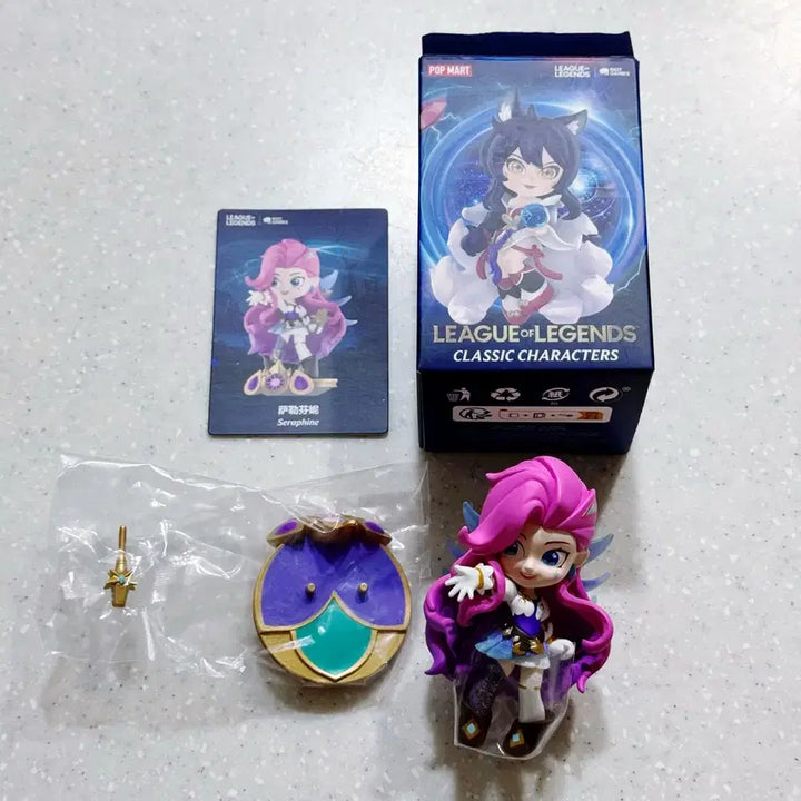 [BUNJANG] Pop Mart League of Legends Seraphine Figure (Classic) / 팝마트 롤 LOL 세라핀 피규어 클래식 리그 오브 레전드 미사용 새상품