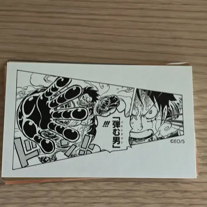 [BUNJANG] One Piece Jump Shop Jump Festa Luffy Business Card / 원피스 점프샵 점프페스타 루피 명함 카드