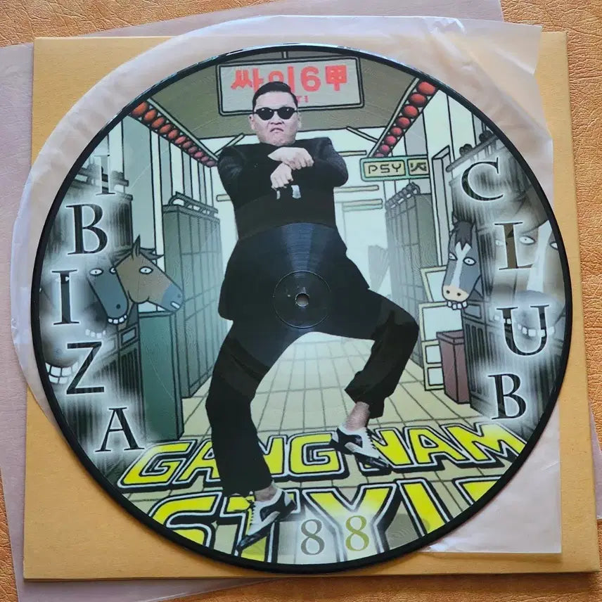[BUNJANG] Psy Gangnam Style Picture Disc LP (2012, France) / 싸이 강남스타일 LP