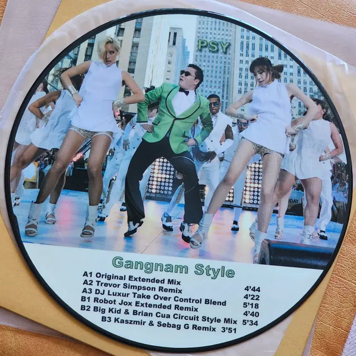 [BUNJANG] Psy Gangnam Style Picture Disc LP (2012, France) / 싸이 강남스타일 LP