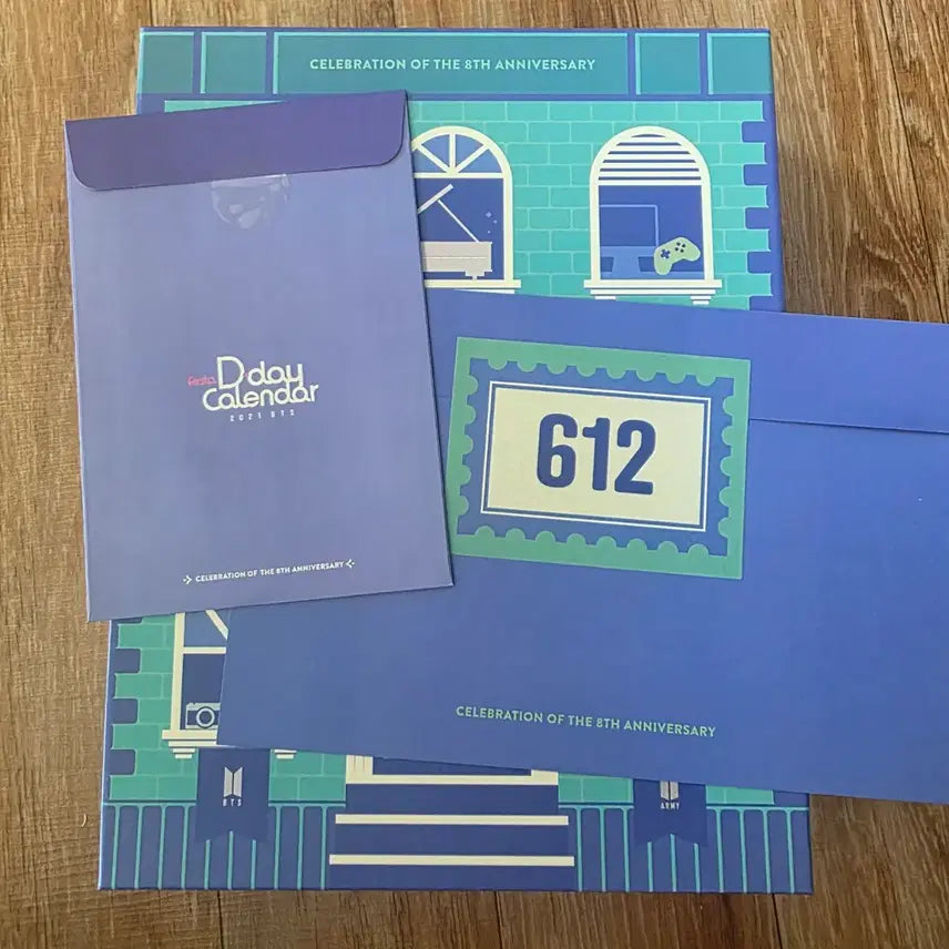[BUNJANG] BTS 2021 Festa D-Day Calendar / 방탄소년단(BTS) 2021 FESTA 디데이 캘린더