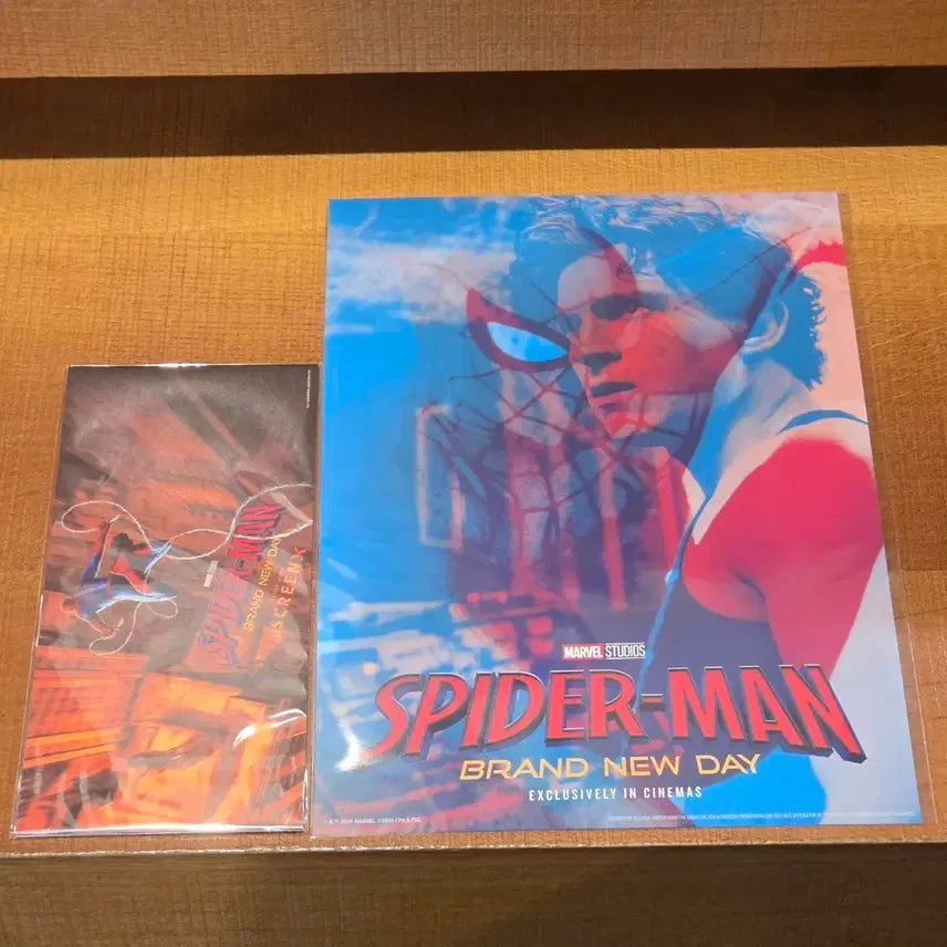 [BUNJANG] Spider-Man: Brand New Day SCREENX Wide Poster + Dual Poster Set / 스파이더맨 브랜드 뉴 데이 4주차 듀얼 포스터 + SCREENX 와이드 포스터