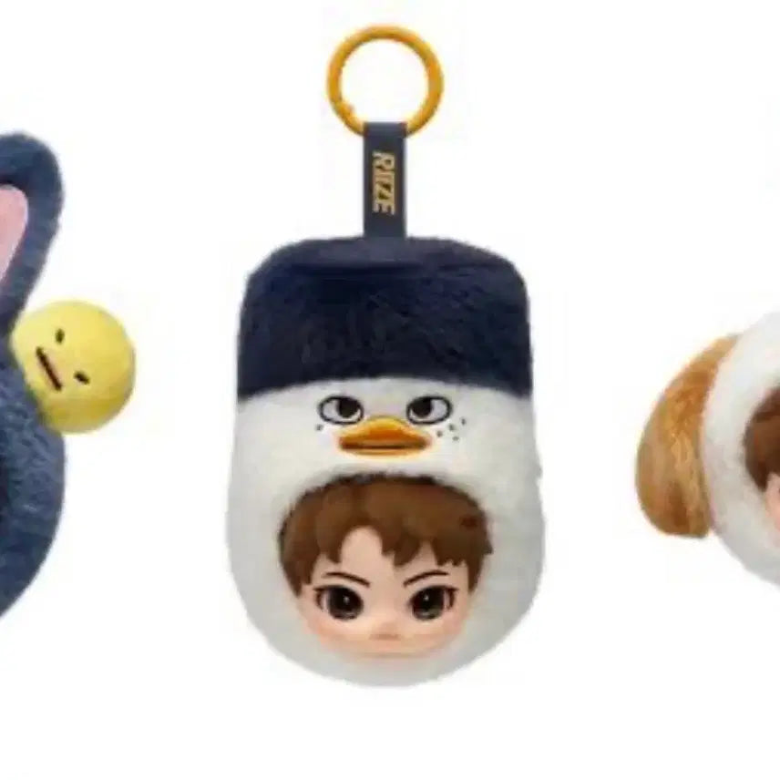[BUNJANG] POP MART x RIIZE Fluffy Mini Pouch Keychain - Sohee (Ddolbyeongi) / 팝마트X라이즈 플러피 인형 미니 파우치 키링 소희 똘병이 RIIZE