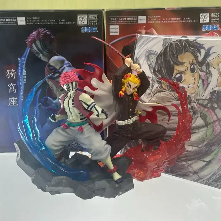 [BUNJANG] Demon Slayer Kyojuro Rengoku &amp; Akaza Set + Shinobu Special Edition / 귀멸의 칼날 렌고쿠 아카자 세트+일본 시노부 특전