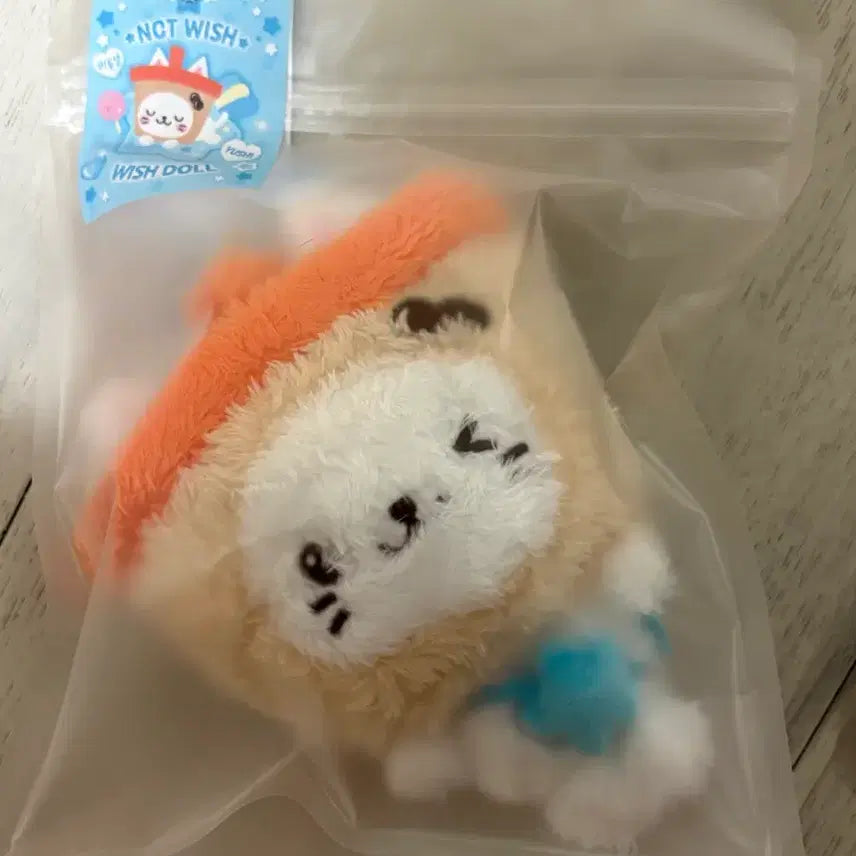 [BUNJANG] Wishdoll Bubble Cat Plush Toy / 위시돌 버블냥 미개봉 새상품