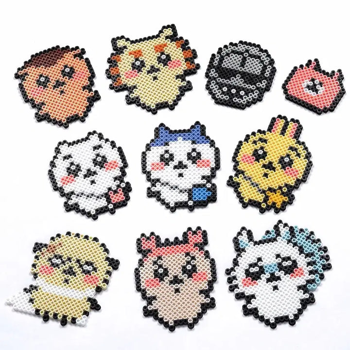 [BUNJANG] Chiikawa and Friends Pearler Beads 3000pcs Set / 치이카와와 친구들 팔러 비즈 3000pcs 세트 파라비즈