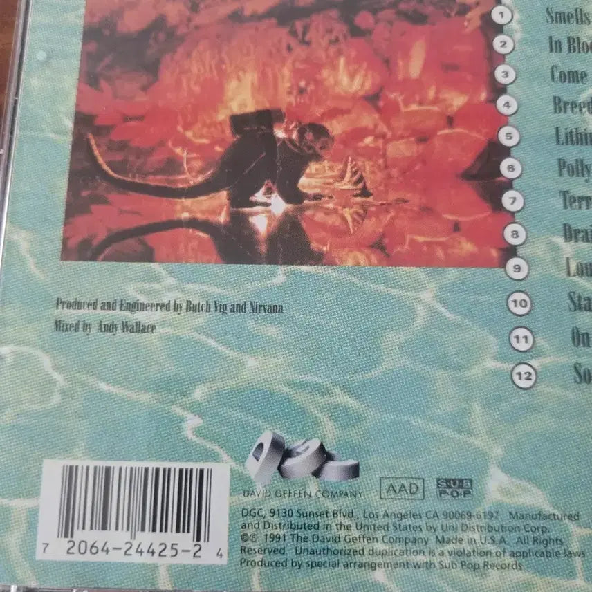 [BUNJANG] Nirvana Nevermind US CD (1991) / 너바나 nirvana 네버마인드 미국 91년 발매 cd