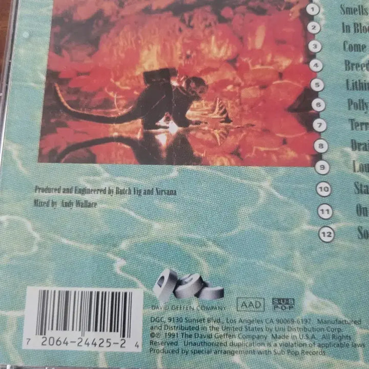 [BUNJANG] Nirvana Nevermind US CD (1991) / 너바나 nirvana 네버마인드 미국 91년 발매 cd