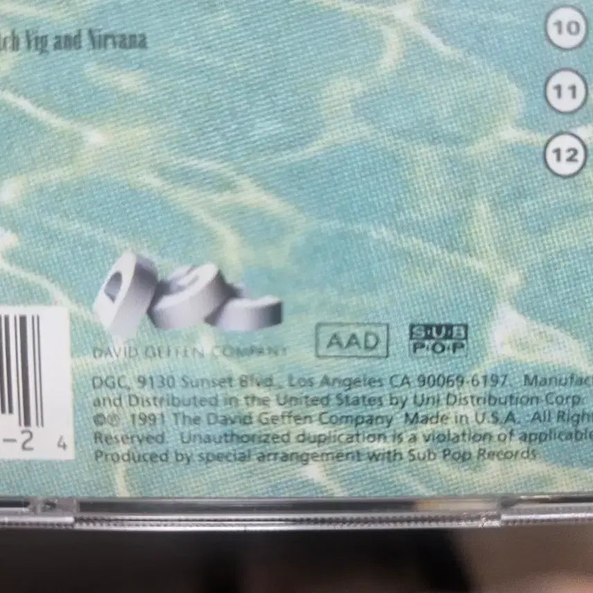 [BUNJANG] Nirvana Nevermind US CD (1991) / 너바나 nirvana 네버마인드 미국 91년 발매 cd