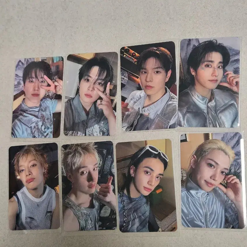 [BUNJANG] Stray Kids Music Plant Lucky Draw Photocard Set / 스트레이키즈 디스앤댓 뮤직플랜트 특전포카 8종