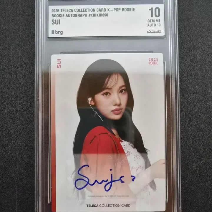[BUNJANG] TERECA Kiki SUI Rookie Auto Card / 테레카  키키 수이 오토 카드