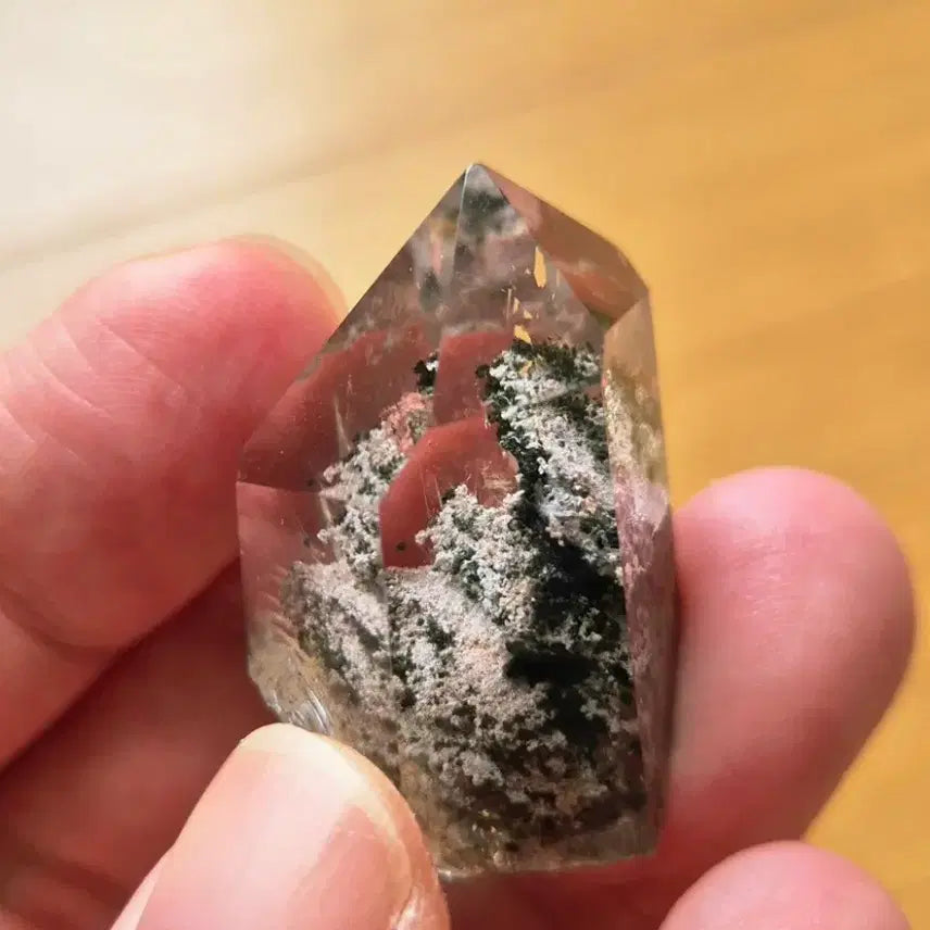 [BUNJANG] Natural Garden Phantom Quartz Point - Raw Mineral Specimen / 최상퀄! 아름다운 내츄럴 가든 팬텀쿼츠 정원수정 포인트. 원석 광물