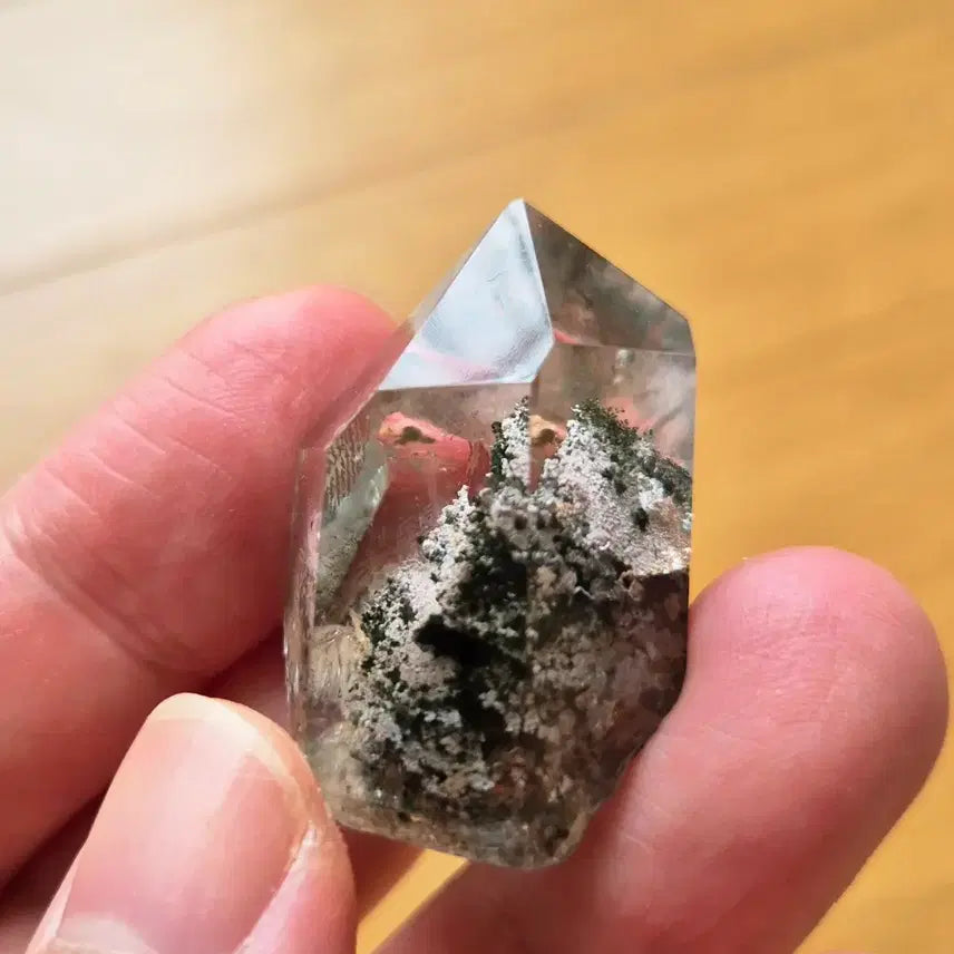 [BUNJANG] Natural Garden Phantom Quartz Point - Raw Mineral Specimen / 최상퀄! 아름다운 내츄럴 가든 팬텀쿼츠 정원수정 포인트. 원석 광물