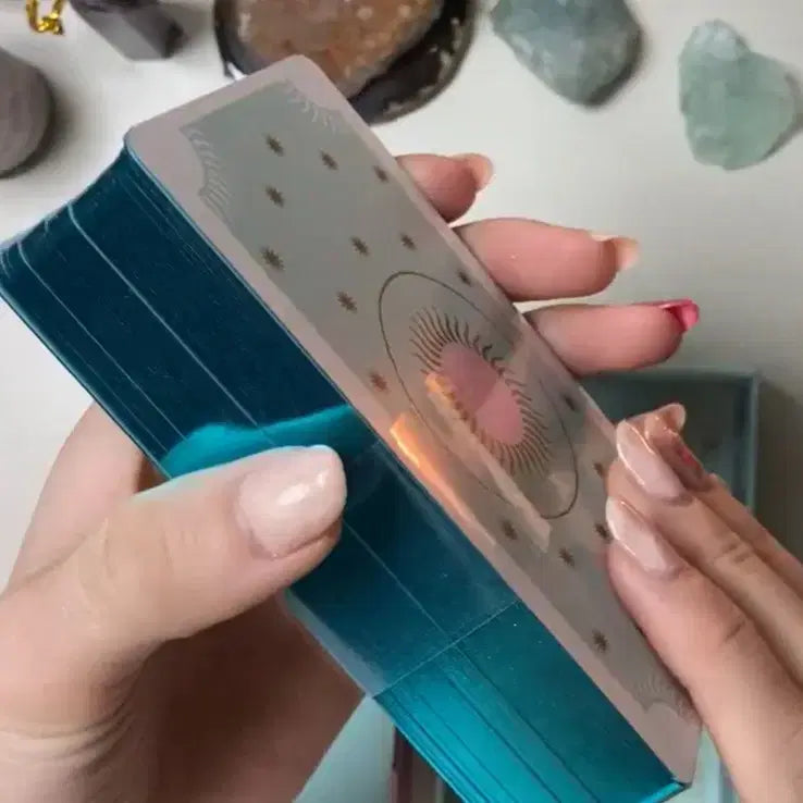 [BUNJANG] Unsealed Pastel Rider Tarot Cards Blue Edge Case (Old Version) / 미개봉 파스텔라이더 타로카드 블루엣지 케이스 구버전