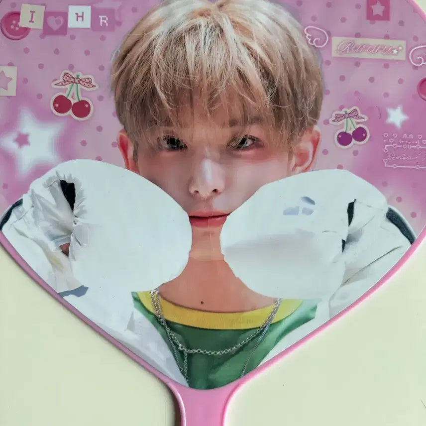 [BUNJANG] ENHYPEN Harua Uchiwa Fan / 앤팀 하루아 우치와
