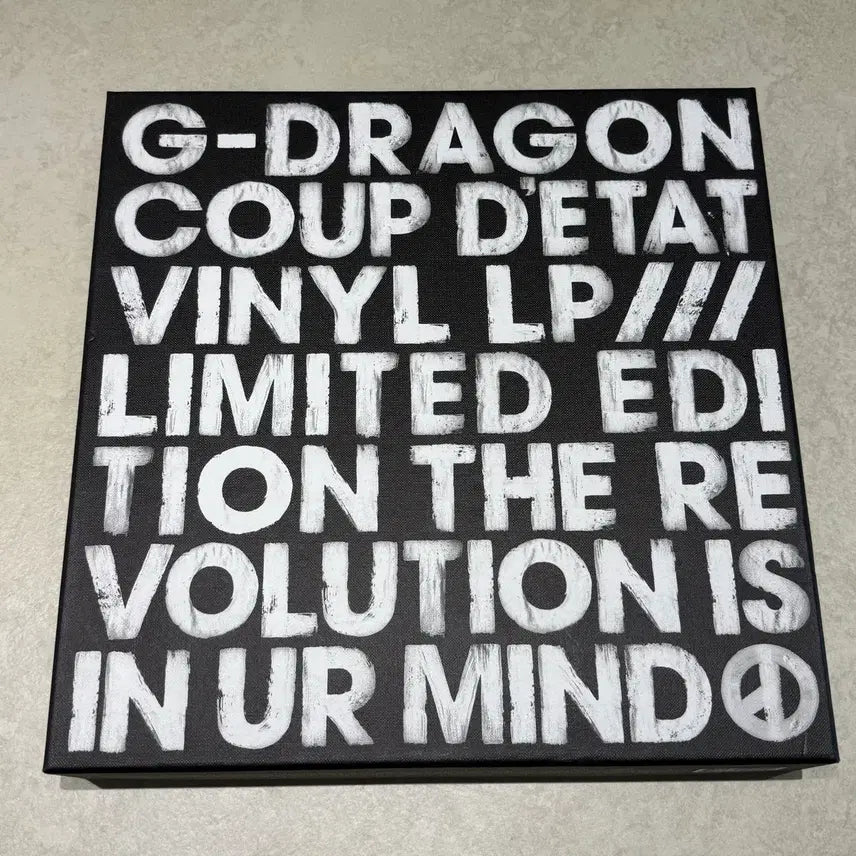 [BUNJANG] G-Dragon LP Vinyl Record / 지드래곤 LP