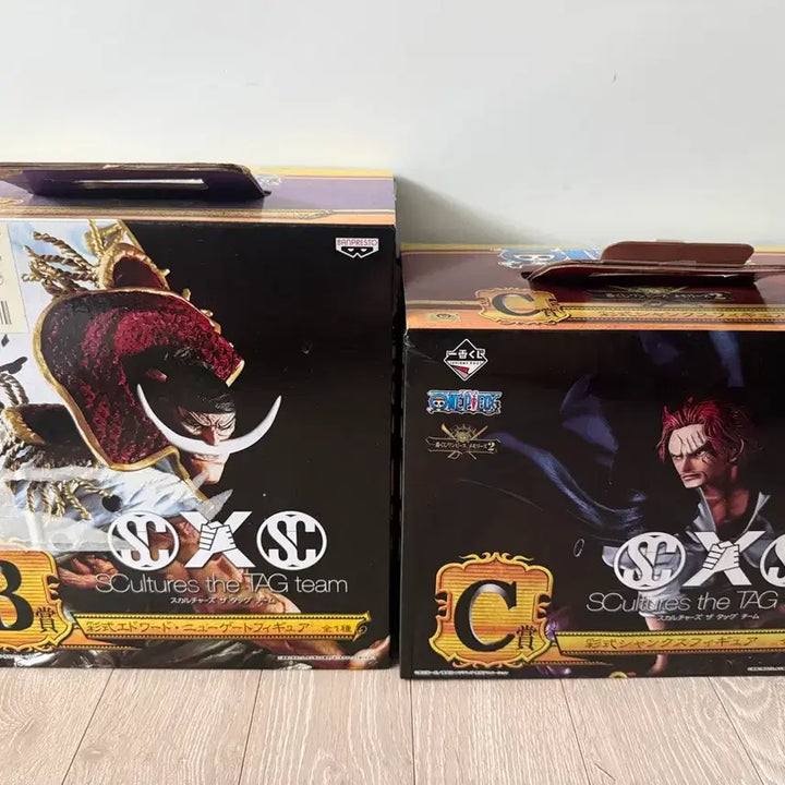 [BUNJANG] One Piece Memories 2 Whitebeard &amp; Shanks Colored Ver. Figure Bundle Set / (택포21) 원피스 메모리즈2 B상, C상 흰수염,샹크스(둘다 채색 버전) 일괄판매