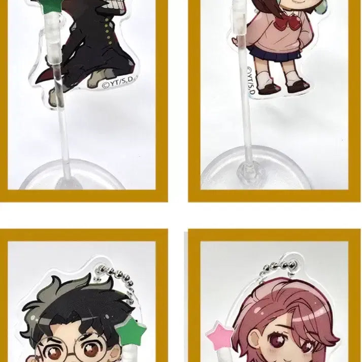 [BUNJANG] Dandan Acrylic Stand 8-Piece Full Set / 할인!! (새상품) 단다단 아크릴 스탠드 8종 풀세트