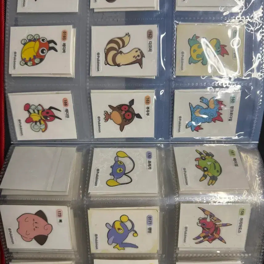 [BUNJANG] Pokemon TTIBSIL Bundle Set - Gen 2 / 포켓몬 띠부씰 2세대 일괄 판매