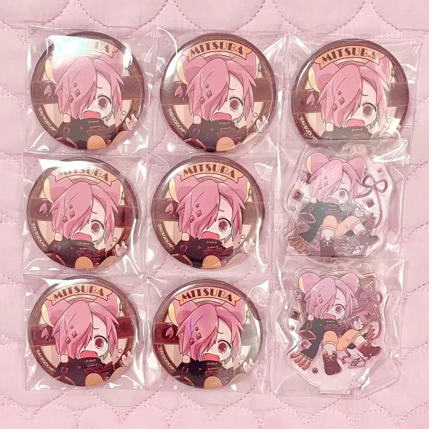 [BUNJANG] Jibaku Shonen Hanako-kun Mitsuba Sousuke Nezumi Can Badge &amp; Acrylic / 지박소년 하나코군 지하군 미츠바 소스케 네즈미 캔뱃지 아크릴