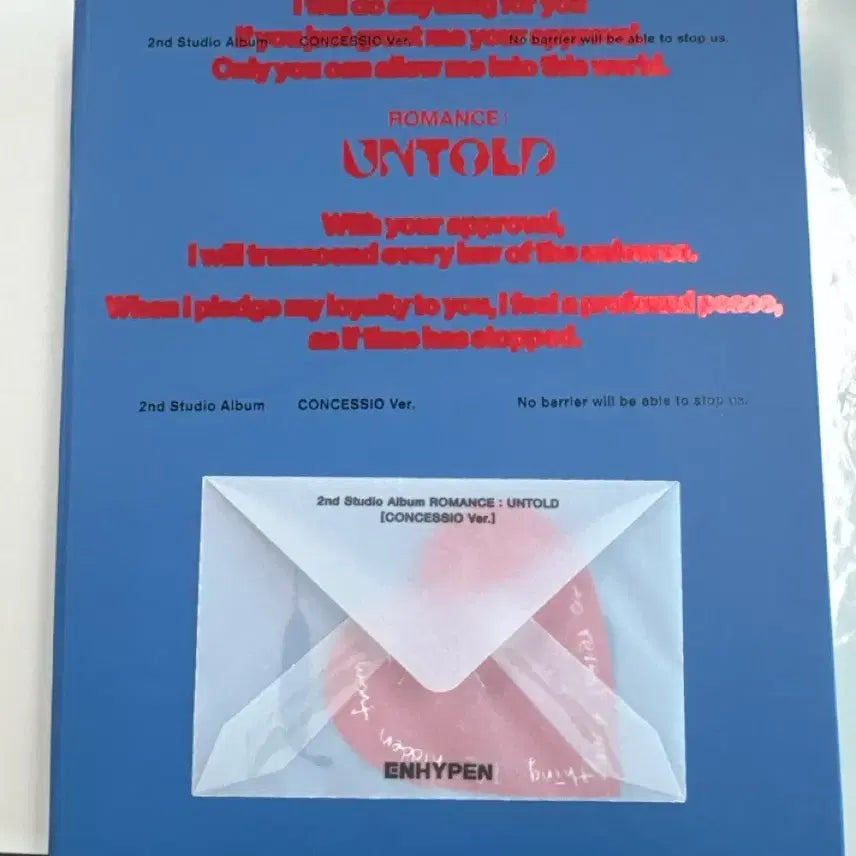 [BUNJANG] ENHYPEN Romance: Untold Concessio Album / 로맨스 언톨드 컨세시오(엔하이픈 앨범)