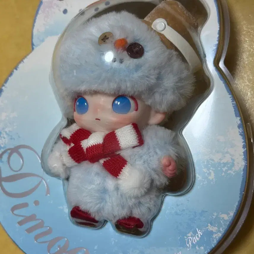 [BUNJANG] Pop Mart Dimoo Snowman Plush Doll Pack (Sealed) / (미개봉 새상품) 팝마트 디무 snowman 인형 팩