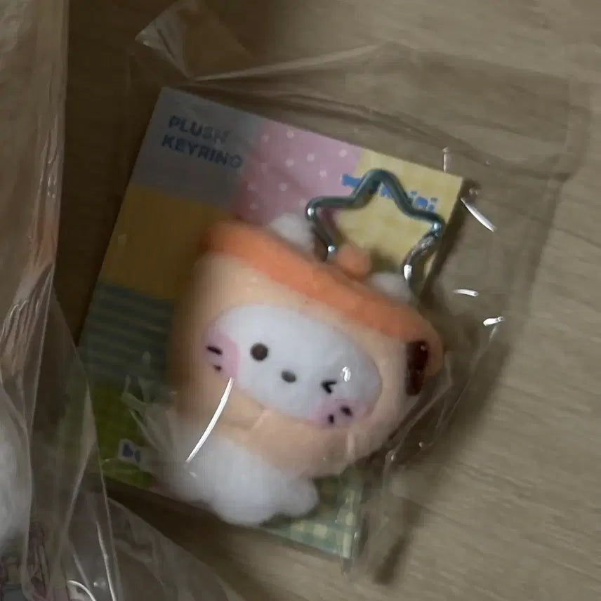 [BUNJANG] Yushi Keyring Plush Doll - Wish Wish Nini Bubble Nyan / 미개봉현물,포카포함) 위시 위시니니 버블냥니 유우시 키링 인형 양도