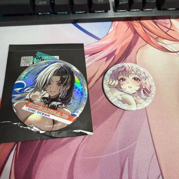 [BUNJANG] Goddess of Victory: NIKKE 2 Types of Can Badges / 승리의 여신 니케 캔뱃지 2종