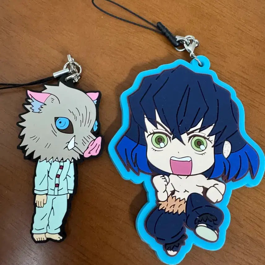 [BUNJANG] Demon Slayer Inosuke Keyring (2 Types) / 귀멸의 칼날 이노스케 키링 2종