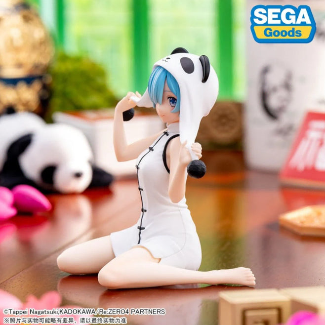 [BUNJANG] Sega Re:Zero Rem Panda Version Figure / [무료배송]세가 Re:제로부터 시작하는 이세계 생활 세가 유메미라이즈 렘 판다버전 피규어