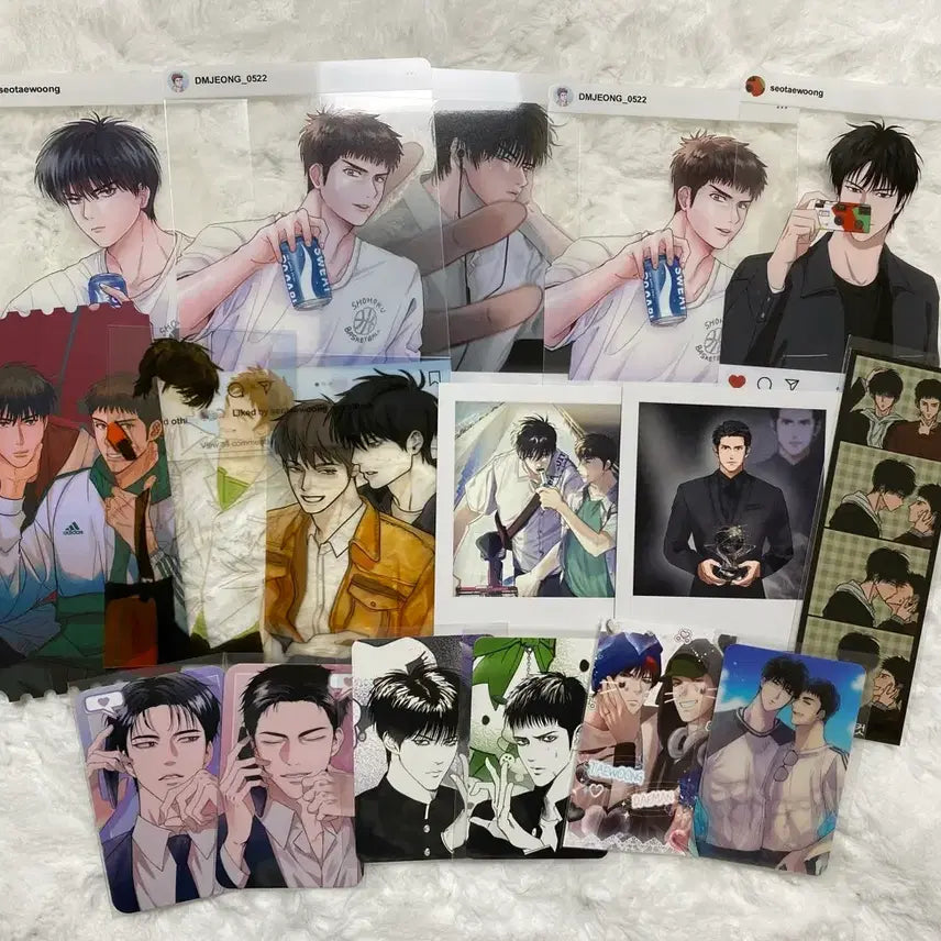 [BUNJANG] Slam Dunk Taewong Daeman Photocard Polaroid Bundle / 슬램덩크 태웅대만 포토카드 폴라로이드 서태웅 정대만 포카 굿즈