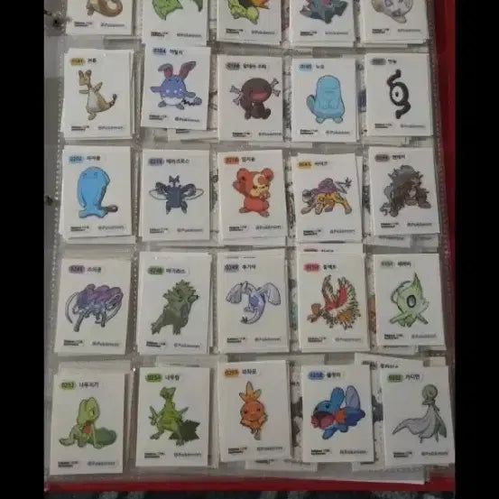 [BUNJANG] Pokemon Bread Stickers Season 5 150-Piece Set / 최저가 포켓몬 띠부씰 시즌5 150종세트