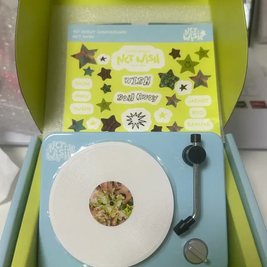 [BUNJANG] NCT WISH 1st Anniversary MD Turntable Riku Yushi Photocard / 엔시티 위시 턴테이블 1주년 엠디 nctwish 포카 리쿠 유우시