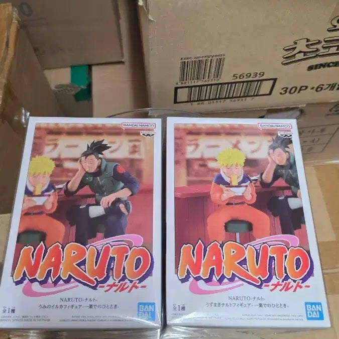 [BUNJANG] Naruto Ramen 2-Set Figure (Sealed) / (번장최저가미개봉)나루토 피규어 라면 2종 세트
