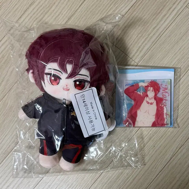[BUNJANG] Free! Rin Matsuoka Plush Doll &amp; Acrylic Block Bundle / 프리! free! 마츠오카 린 인형 누이 아크릴 블럭 일괄 양도 팝마트 쿠지