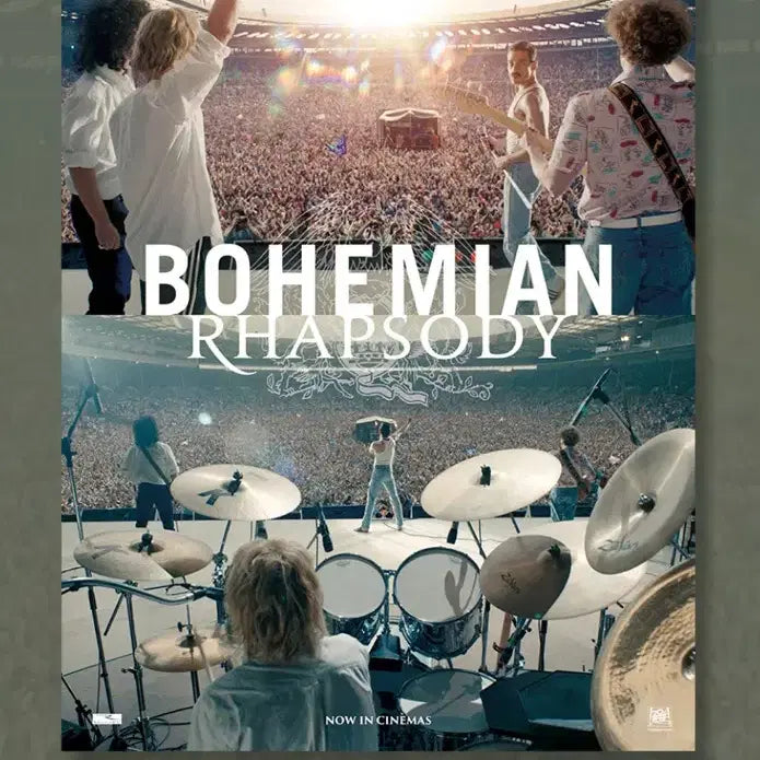 [BUNJANG] Bohemian Rhapsody Cine Archive A3 Poster / 보헤미안 랩소디 시네아카이브 A3 포스터