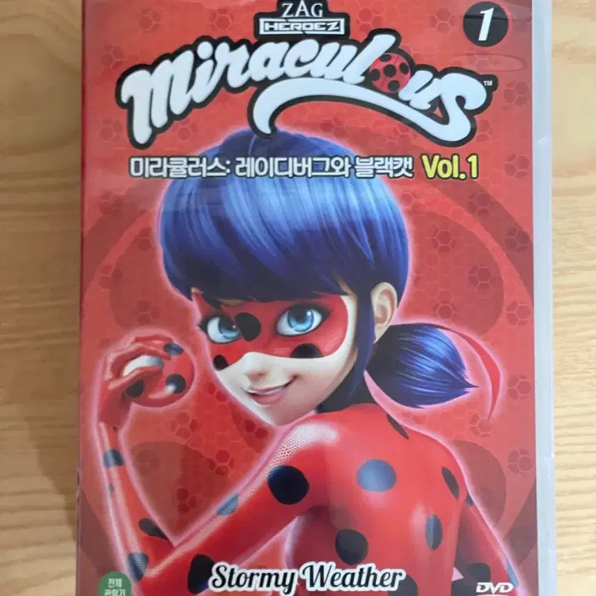 [BUNJANG] Miraculous: Tales of Ladybug &amp; Cat Noir DVD / 미라큘러스 레이디버그와 블랙캣 DVD