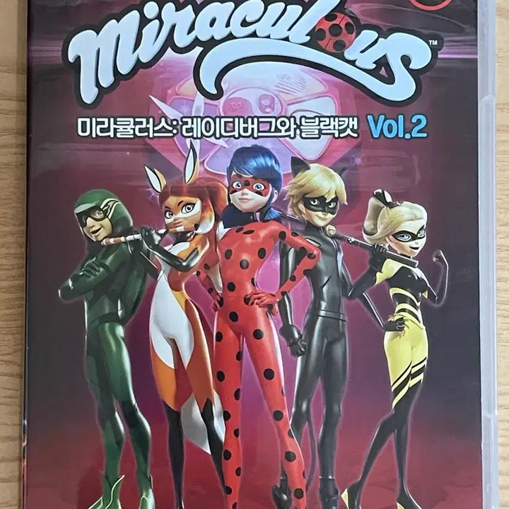 [BUNJANG] Miraculous: Tales of Ladybug &amp; Cat Noir DVD / 미라큘러스 레이디버그와 블랙캣 DVD
