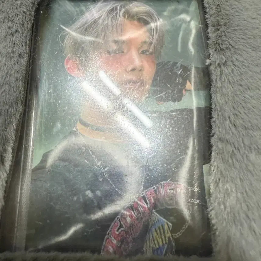 [BUNJANG] ENHYPEN JAY Wolf Photocard Holder Back to the Moon Popup / 앤팀 죠 늑대 포카홀더 백투라 팝업