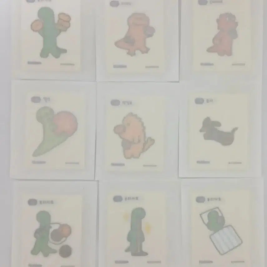 [BUNJANG] Joguman Hidden Seal Sticker Bundle (11th Edition) / 할인 조구만 띠부씰 11번 히든씰 스티커 포켓몬띠부씰