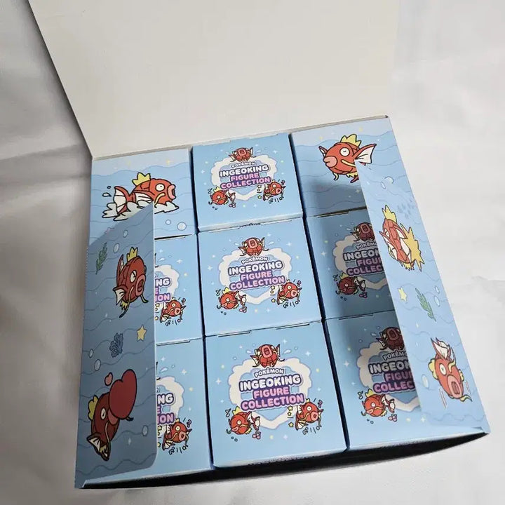 [BUNJANG] Pokemon Magikarp Figure Collection Set (7 Types) / 포켓몬 잠실 무릉도원 잉어킹 피규어 컬렉션 7종 세트
