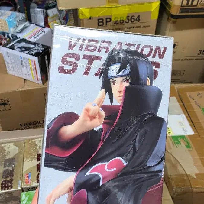[BUNJANG] Naruto Shippuden Vibration Stars Uchiha Itachi &amp; Uchiha Sasuke Figure Set (Sealed) / (번장최저가미개봉)나루토 질풍전 VIBRATION STARS 우치하 이타치  피규어 칼박