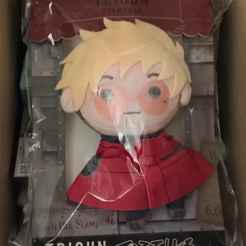 [BUNJANG] Trigun Stampede Vash the Stampede Plush Doll / 트라이건 스탬피드 밧슈 테루밧슈 인형 누이
