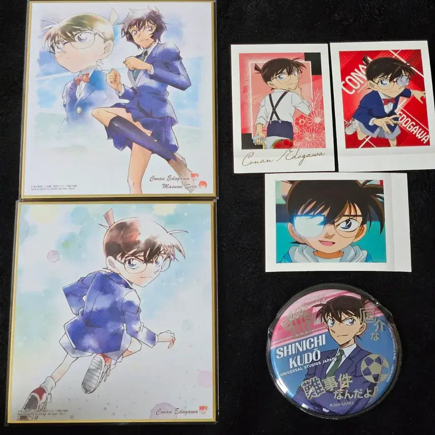 [BUNJANG] Detective Conan Shinichi Shikishi Card USJ Taiyi&