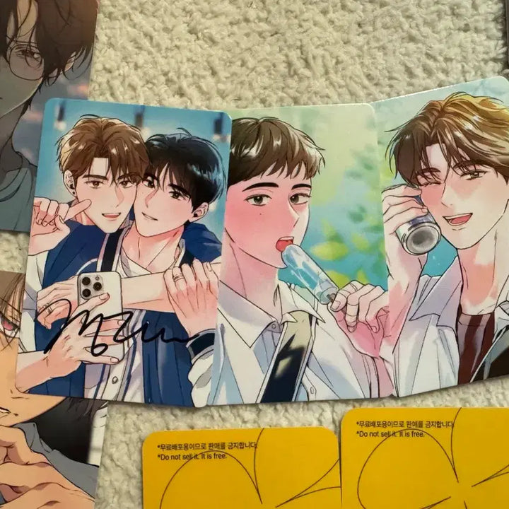 [BUNJANG] Bameunbudeureowo Jungyun Jeong Autographed Photocard Bundle Set / 밤은부드러워 밤부 정현작가님 친필싸인포토카드 클라우드 알파트라우마 유월의느와르 무흔의밤일괄
